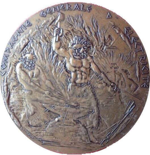 17 medaille alcatel 25 ans verso ronde 2