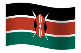 Animated flag kenya