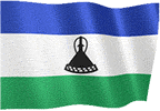 Lesotho flag animation 2