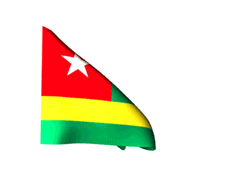 Togo 240 animated flag gifs
