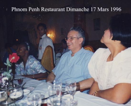 1996 Phnom Penh Restaurant Fleury Dim 17  Mars 1996