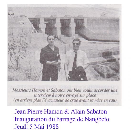 Hamon Sabaton Inauguration-Nangbéto 5 Mai 1988 A