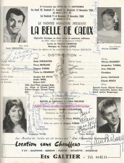 La belle de Cadix