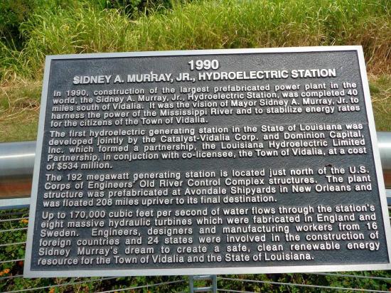 Sidney A Murray JR Hydroelectric station 1990
