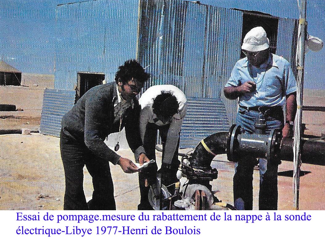 1977 henri libye essai de pompage