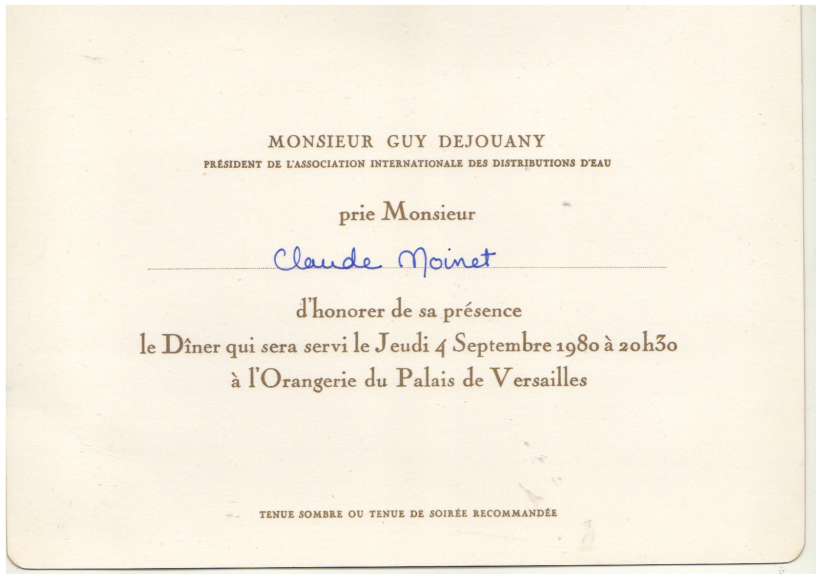 1980 invitation dejouany paris