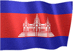 Cambodia flag animation