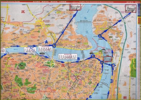 Chongqing map bernard