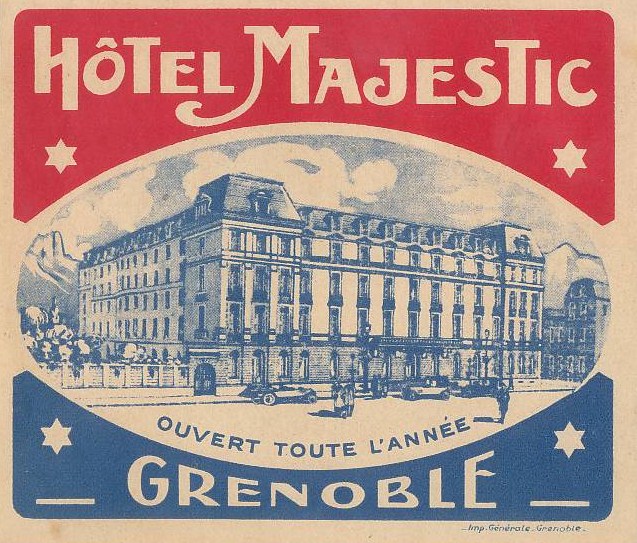 Hotel majestic grenoble logo