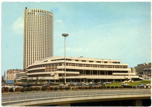 Le palais des congres et l hotel concorde lafayette 1973 b