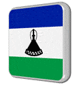 Lesotho flag icon animation 1