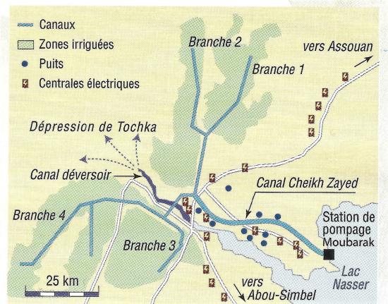 Toska canal branches